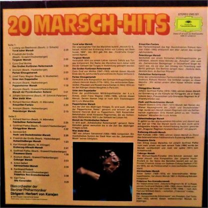 Deutsche Grammophon 2563521 - 20 Marsch-Hits - Image 2