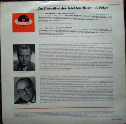 Polydor J 73 537 - Im Paradies Der Leichten Muse - 4. Folge - Image 2