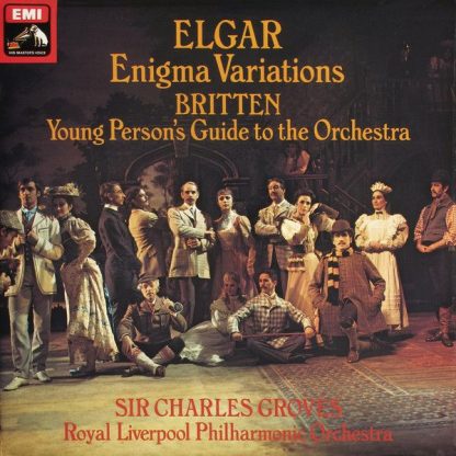 His Master's Voice ASD 3417 - Enigma Variations, Op. 36 / The Yo