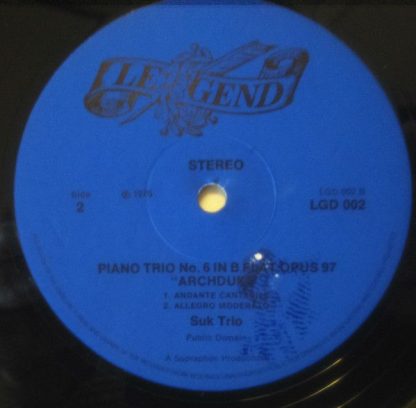 Legend LGD002 - Beethoven: Piano Trio No. 6 In Bb, Op. 97 "Archd - Image 4