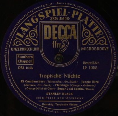 DECCA LF 1055 - Tropische Nächte - Image 3