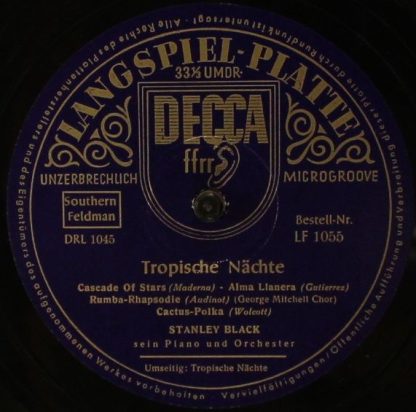 DECCA LF 1055 - Tropische Nächte - Image 4