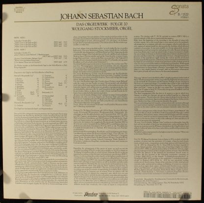 Sonata B/1520 - Das Orgelwerk, Achtzehn Choräle IV-V - Image 2