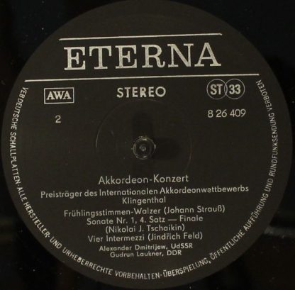 Eterna 8 26 409 - Akkordeonkonzert - Image 3