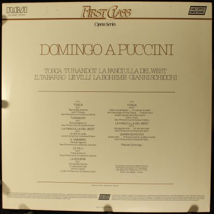 RCA VLS 45507 - Domingo a Puccini - Image 2