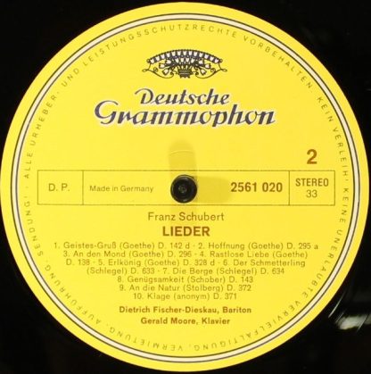 Deutsche Grammophon 2720 022 - Lieder Volume 2 - Image 6