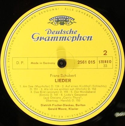 Deutsche Grammophon 2720 022 - Lieder Volume 2 - Image 9