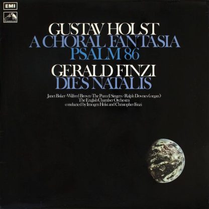 His Master's Voice HQS 1260 - A Choral Fantasia/Psalm 86/Dies Na