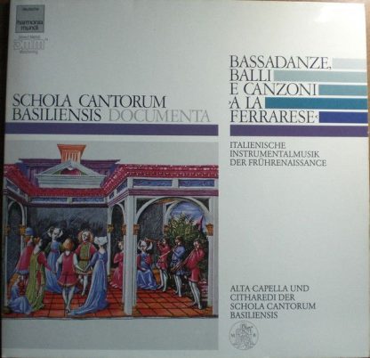 Deutsche Harmonia Mundi 16 9558 1 - Bassadanze, Balli E Canzon "