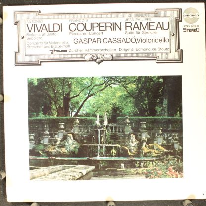 Amadeo AVRS 6428 St - Vivaldi Couperin Rameau - Gaspar Cassado,