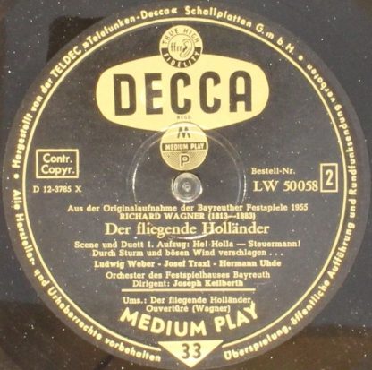 DECCA LW 50058 - Aus Der Originalaufnahme Der Bayreuther Festspi - Image 4