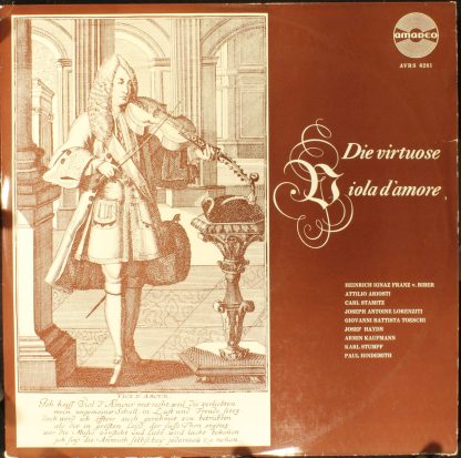 Amadeo AVRS 6261 - Die Virtuose Viola D'amore