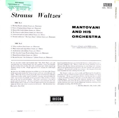 DECCA SKL 4010 - Strauss Waltzes - Image 2