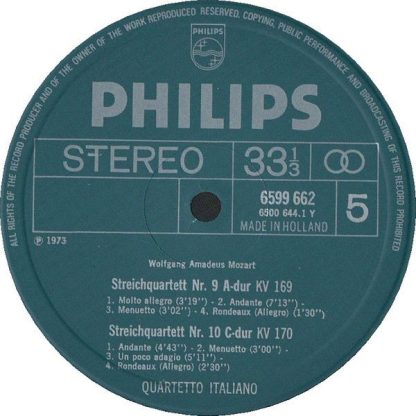 Philips 6747 097 - Complete Works For String Quartet - Image 14