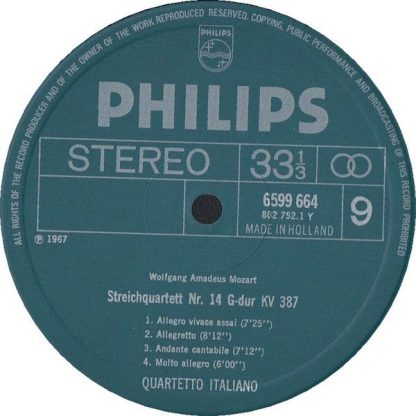 Philips 6747 097 - Complete Works For String Quartet - Image 18