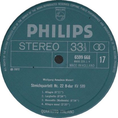 Philips 6747 097 - Complete Works For String Quartet - Image 26