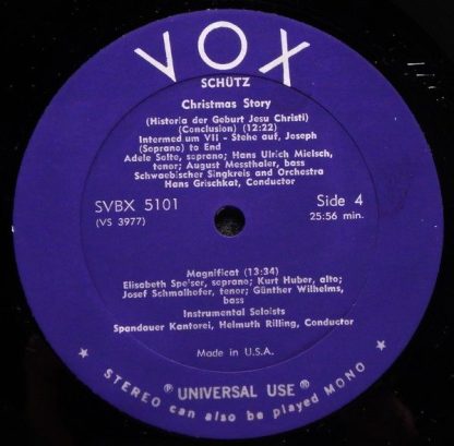 VOX (6) SVBX 5101 - 300th Anniversary Edition 1672-1972 / Histor - Image 6