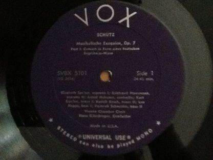 VOX (6) SVBX 5101 - 300th Anniversary Edition 1672-1972 / Histor - Image 9