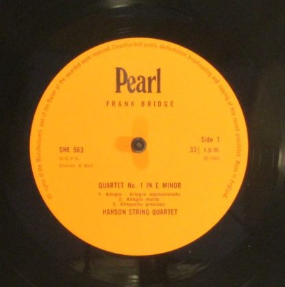 Pearl SHE563 - String Quartet No.1 / String Trio - Image 3