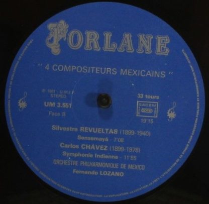 Forlane UM 3.551 - 4 Compositeurs Mexicains - Image 3