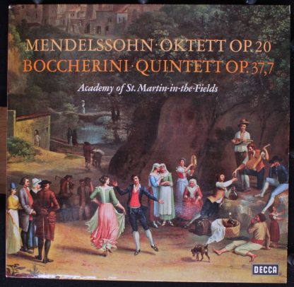 DECCA SAD 22 030 - Mendelssohn Oktett Op. 20 - Boccherini Quinte