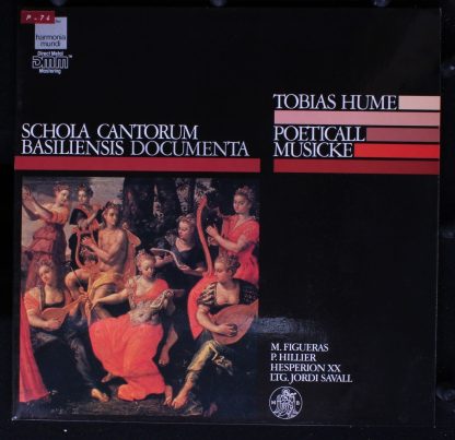 Deutsche Harmonia Mundi 1C 065 16 9533 1 - Poeticall Musicke