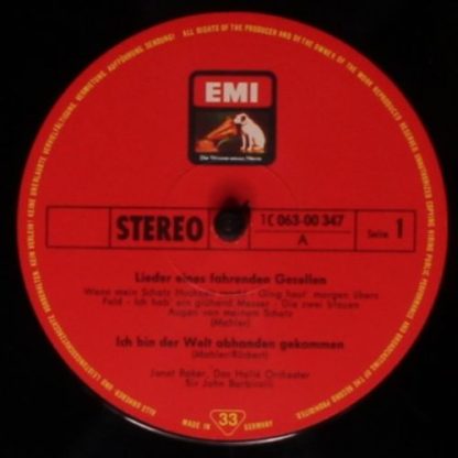 His Master's Voice 1 C 063-00 347 - Lieder Eines Fahrenden Gesel - Image 3