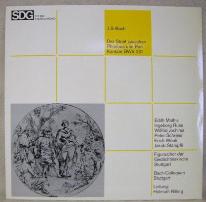 SDG 610 203 - Der Streit Zwischen Phoebus Und Pan - Kantate BWV