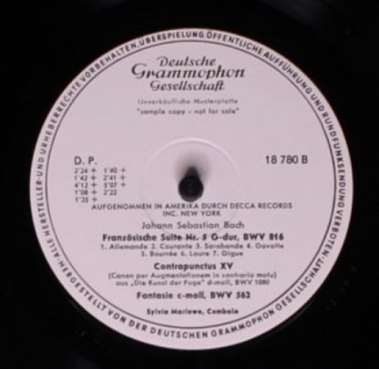 Deutsche Grammophon 18 780 - Italienisches Konzert Und Andere We - Image 2