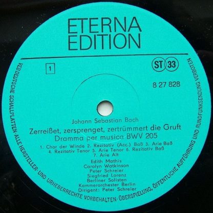 Eterna 8 27 828 - Zerreißet, Zersprenget, Zertrümmert Die Gruft. - Image 3