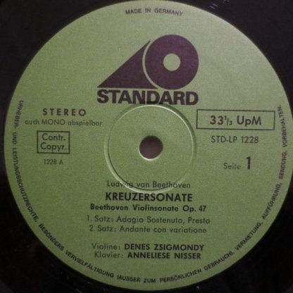 Standard (7) 1228 - Kreuzersonate/Frühlingssonate - Image 3