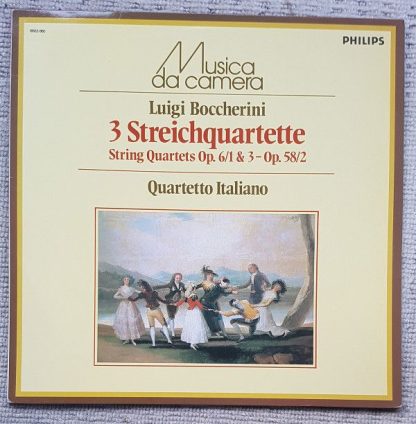 Philips 6503 060 - 3 Streichquartette = String Quartets, Op.6/1