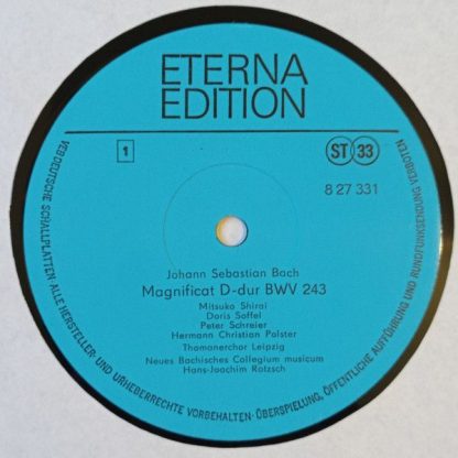 Eterna 8 27 331 - Magnificat D-dur BWV 243 / Kantate »Meine Seel - Image 6