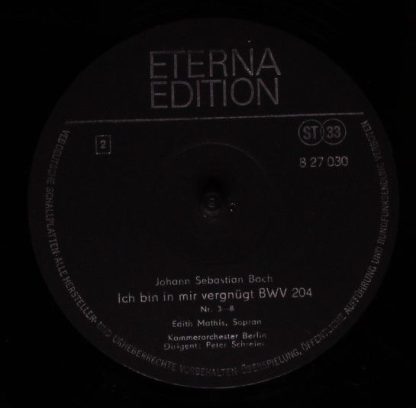 Eterna 8 27 030 - Kantaten "Weichet Nur, Betrübte Schatten" BWV - Image 4