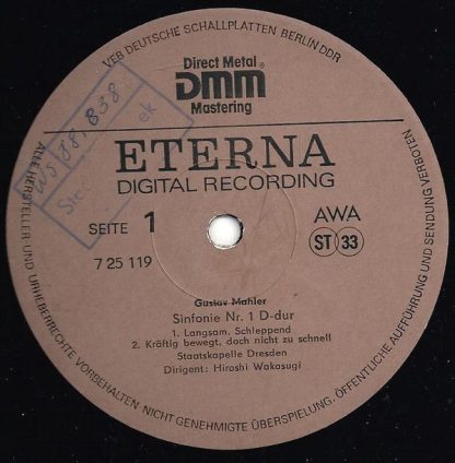 Eterna 7 25 119 - Sinfonie Nr.1 D-dur - Image 3