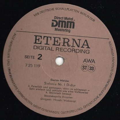 Eterna 7 25 119 - Sinfonie Nr.1 D-dur - Image 4