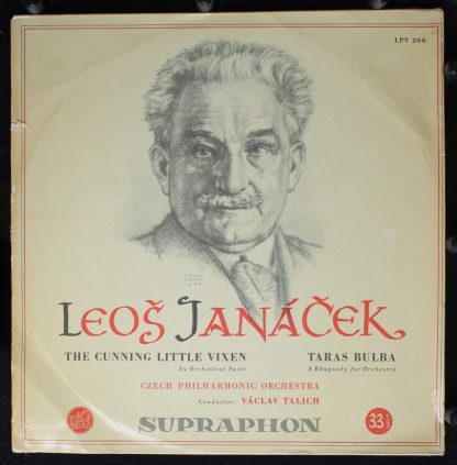 Supraphon A LPV 266 - Leoš Janáček- The Czech Philharmonic Orche