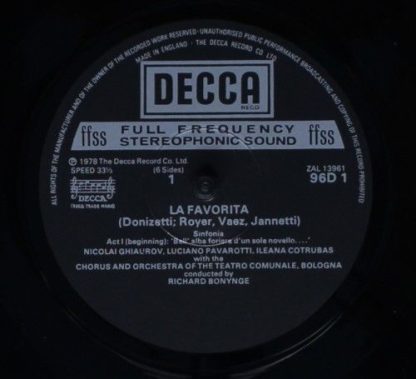 DECCA D96D 3 - Gaetano Donizetti, Fiorenza Cossotto, Luciano Pav - Image 7