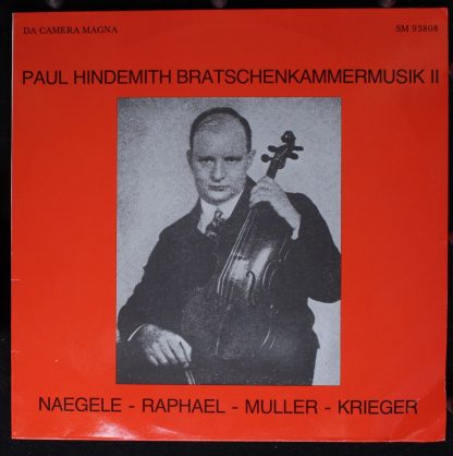 Da Camera Magna SM93808 - Paul Hindemith - Paul Hindemith Bratsc