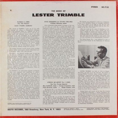 Desto DC-7132 - The Music Of Lester Trimble - Image 2