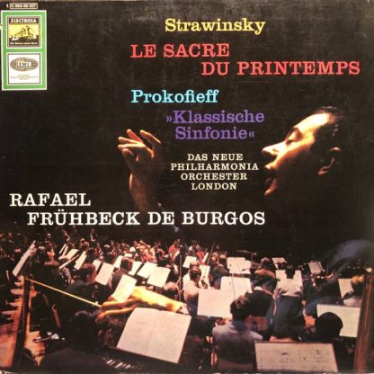 Electrola 1C 063-00 327 - Strawinsky: Le Sacre Du Printemps * Pr