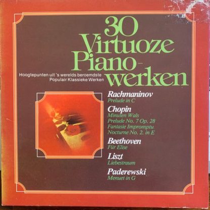 A Columbia Musical Treasury XSM 155753 - 30 Virtuoze Pianowerken