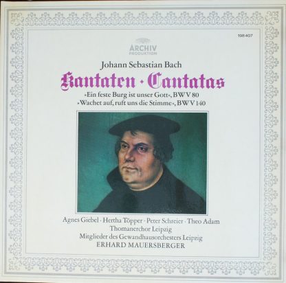 Archiv Produktion 198 407 - Kantaten · Cantatas »Ein Feste Burg