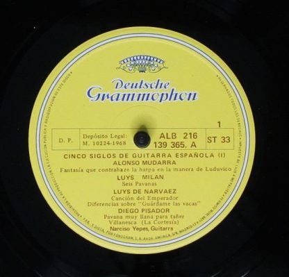 Deutsche Grammophon 11 39 365 - Cinco Siglos De Guitarra Español - Image 3