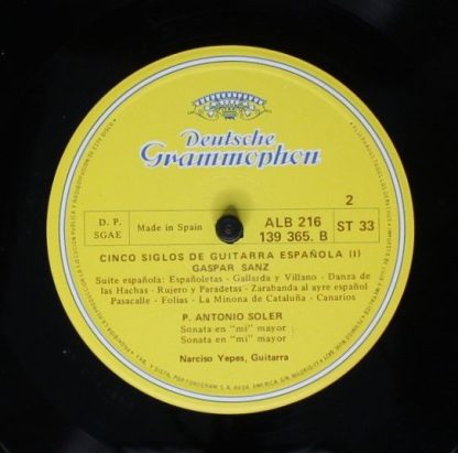 Deutsche Grammophon 11 39 365 - Cinco Siglos De Guitarra Español - Image 4