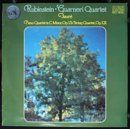 RCA Red Seal ARL1-0761 - Piano Quartet In C Minor, Op. 15 / Stri