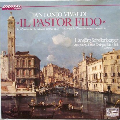 Supraphon 203 388-425 - "Il Pastor Fido" Sechs Sonaten Für  Oboe