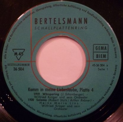 Bertelsmann Schallplattenring 36 504 - Die Schönsten Schlager De - Image 3