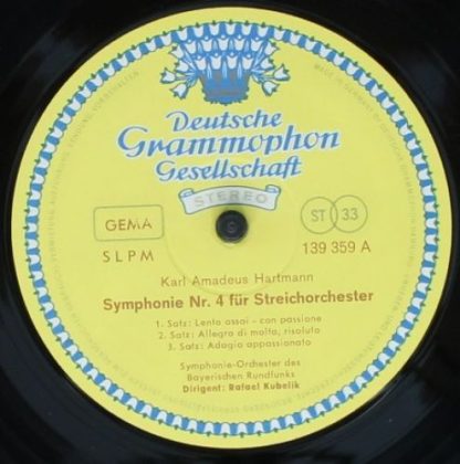 Deutsche Grammophon 139 359 SLPM - Symphonien Nr. 4 & Nr. 8 - Image 3