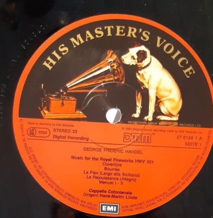 His Master's Voice Digital 27 0128 1 - Music For The Royal Firew - Image 3